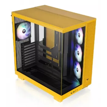PC-Gehäuse Thermaltake View 380 XL TG ARGB Midi Tower Gelb