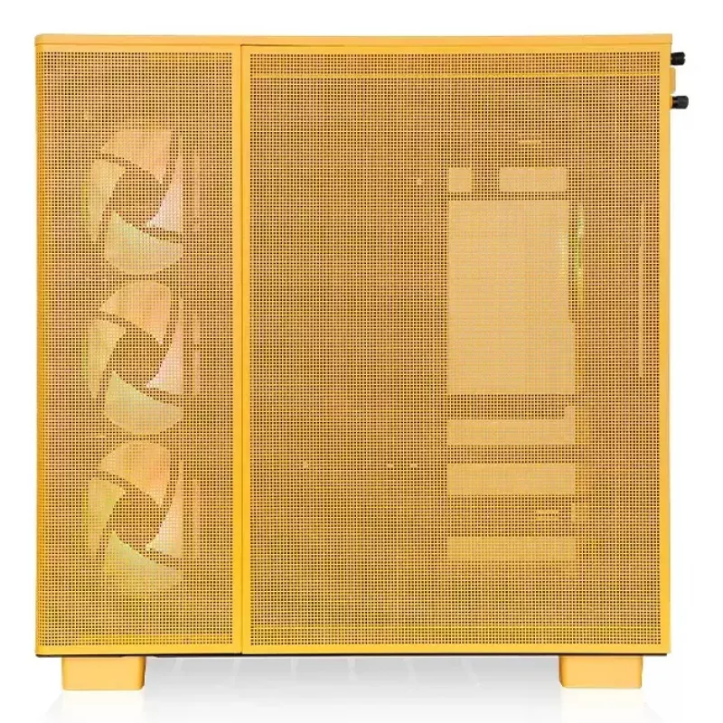 PC-Gehäuse Thermaltake View 380 XL TG ARGB Midi Tower Gelb
