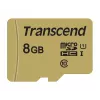TRANSCEND Micro-SDHC-Karte 500s 8 GB UHS-I U1 MLC mit Adapter