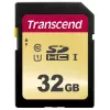 Flash-Speicher Transcend 64GB SDXC UHS-I 500S
