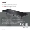 CLUB3D Thunderbolt™ 4 Certified 12-in-1 Dockingstation