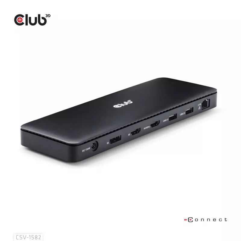 CLUB3D Thunderbolt™ 4 Certified 12-in-1 Dockingstation
