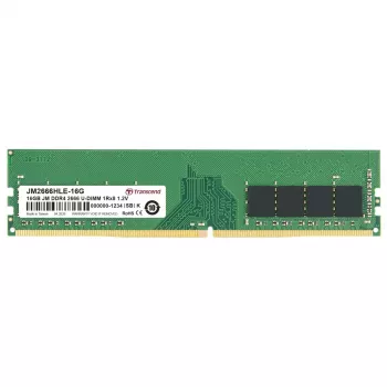 TRANSCEND 16GB Jetram DDR4 2666MHz U-DIMM 1rx8 1.2v