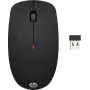 HP Wireless Mouse X200, beidhändig, optisch, RF-Funk, 1600 DPI, Schwarz