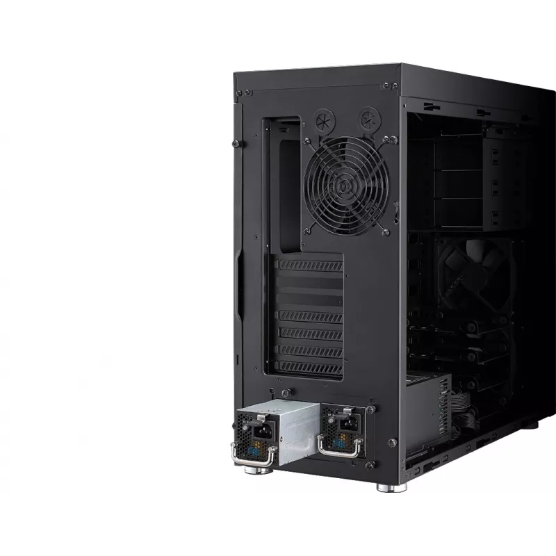 FSP Twins PRO 900W Netzteil PS2 ATX Redundant ATX Schwarz, 900 W, 100 - 240 V, 50 - 60 Hz, 6 - 10 A, Aktiv, 130 W