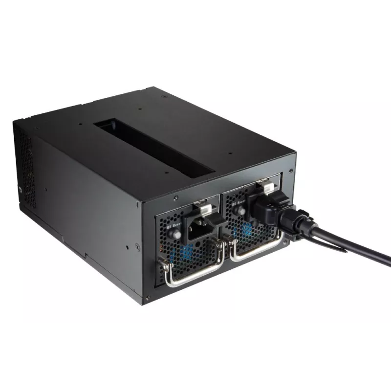 FSP Twins PRO 900W Netzteil PS2 ATX Redundant ATX Schwarz, 900 W, 100 - 240 V, 50 - 60 Hz, 6 - 10 A, Aktiv, 130 W