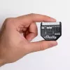 Intelligenter Schalter Shelly WAVE 2PM Schwarz (Shelly) — kabellos Z-Wave, 16 A, 110–240 V, 868,4 MHz