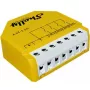 Smart Switch Shelly Qubino Wave i4 DC Gelb Drahtlos 5-24V
