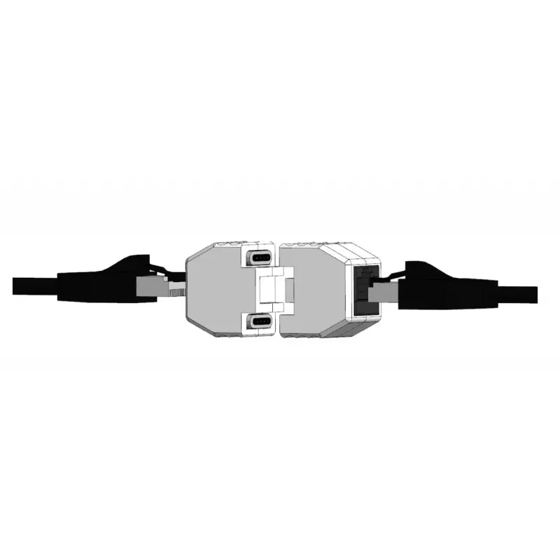 ALLNET ALL-RJ45-MAGNET Schnittstellenkarten/-adapter RJ-45 Weiß 90W