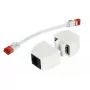 ALLNET ALL-RJ45-MAGNET Schnittstellenkarten/-adapter RJ-45 Weiß 90W
