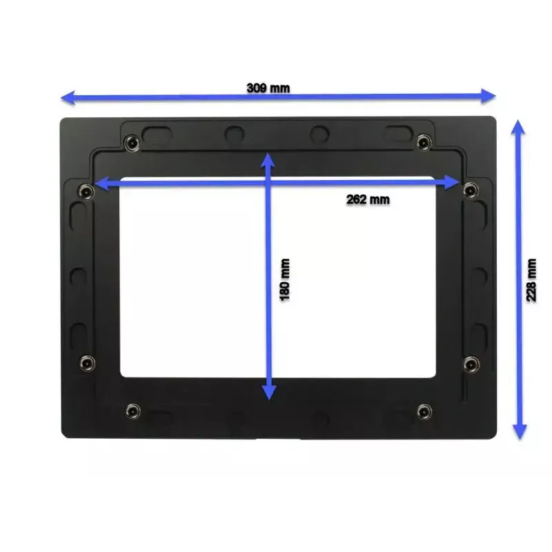 Blende für ALLNET Tablet ALLTCOVER10WWV1 — weiße Blende, 309 × 228 mm