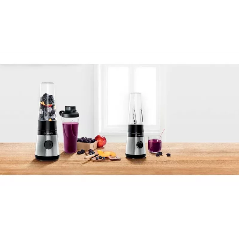 Bosch VitaPower MMB2111M Mixer 0,6 l Standmixer 450 W Edelstahl