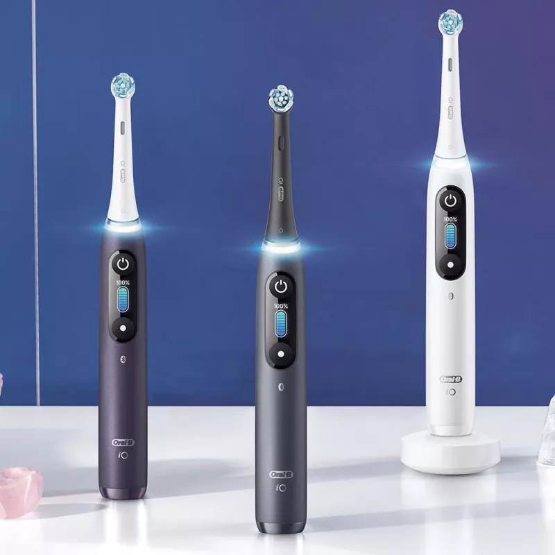 Oral-B iO elektrische Zahnbürste Erwachsene Rotierende Zahnbürste Weiß