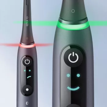 Oral-B iO elektrische Zahnbürste Erwachsene rotierende Zahnbürste Schwarz