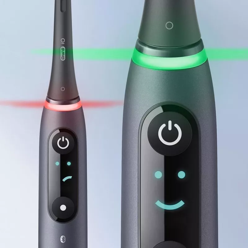 Oral-B iO elektrische Zahnbürste Erwachsene rotierende Zahnbürste Schwarz