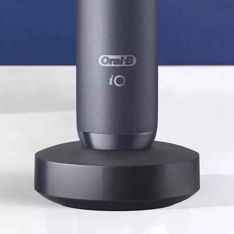 Oral-B iO elektrische Zahnbürste Erwachsene rotierende Zahnbürste Schwarz