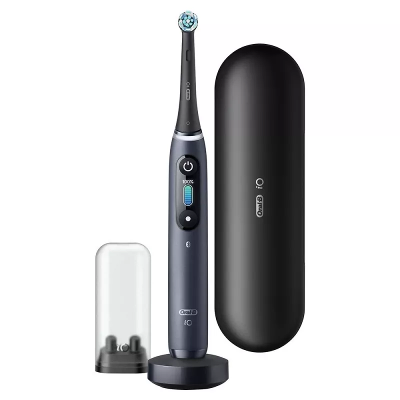 Oral-B iO elektrische Zahnbürste Erwachsene rotierende Zahnbürste Schwarz