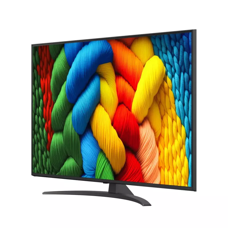 LG NanoCell AI 55NANO81A6A 139,7 cm (55 Zoll) 4K Ultra HD Smart TV Wi-Fi Schwarz