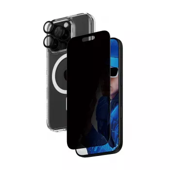 PanzerGlass 3-in-1 Privacy Protection Bundle iPhone '24 6,3 Zoll Pro