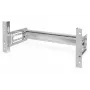 DIGITUS Hutschienenhalter, 4U, 178 x 483 x 223 mm, verzinkt, inkl. Hutschiene, variable Tiefe und Höhe