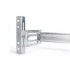 DIGITUS Hutschienenhalter, 4U, 178 x 483 x 223 mm, verzinkt, inkl. Hutschiene, variable Tiefe und Höhe