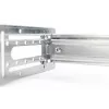 DIGITUS Hutschienenhalter, 4U, 178 x 483 x 223 mm, verzinkt, inkl. Hutschiene, variable Tiefe und Höhe