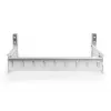 DIGITUS Hutschienenhalter, 4U, 178 x 483 x 223 mm, verzinkt, inkl. Hutschiene, variable Tiefe und Höhe