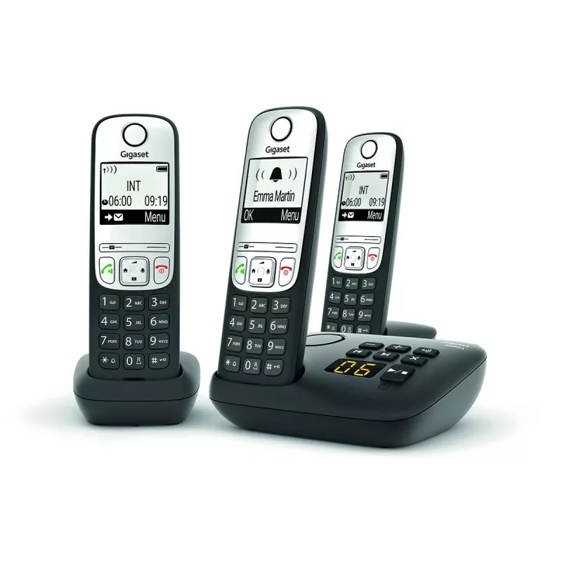 UNIFY GIGASET OPENSTAGE Schnurlostelefon A690 A Trio Schwarz