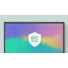 BenQ RE6504 Interaktives Flachdisplay 165,1 cm (65 Zoll) 450 cd/m² 4K Ultra HD Schwarz, Grau Touchscreen Integrierter Prozessor Android