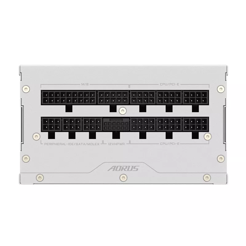 Netzteil GIGABYTE AORUS ELITE P1000W ATX 3.1 1000W 80 PLUS Platinum Vollmodular Weiß, 6x (6+2) PCIe, 8 SATA