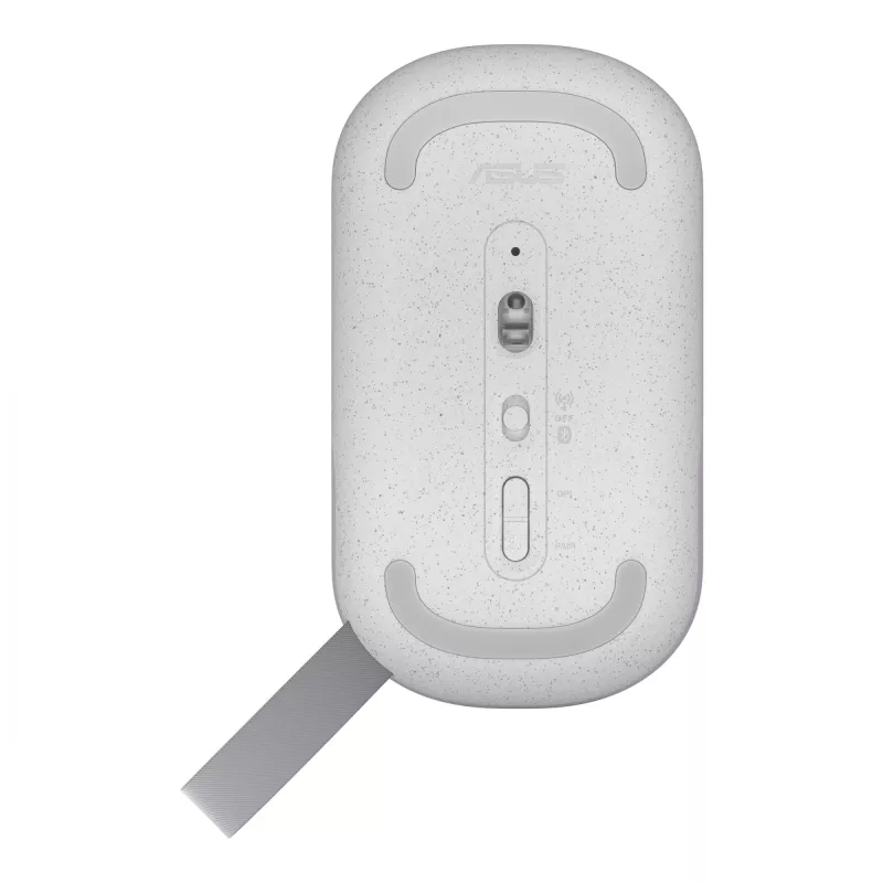 ASUS Marshmallow MD100 Maus Office Beidhändig RF Wireless + Bluetooth Optisch 1600 DPI