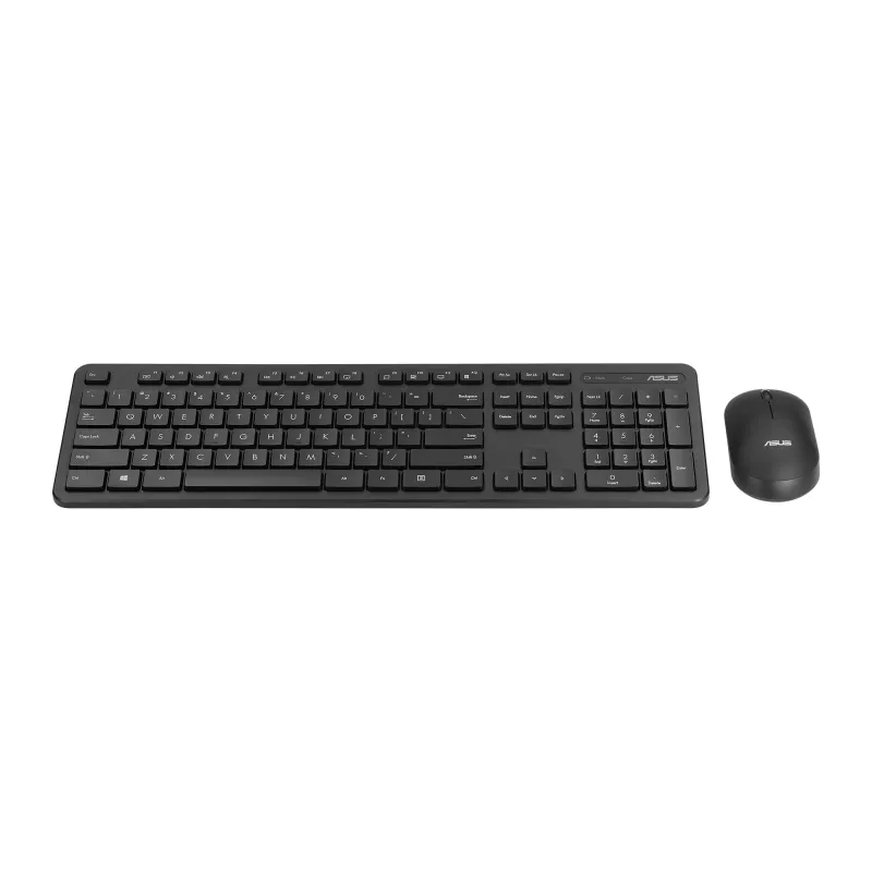 ASUS CW100 Tastatur Maus mitgeliefert Universal RF kabellos + USB Schwarz