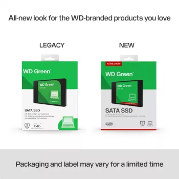 WESTERN DIGITAL SSD - WD Grün - 500GB - SATA 6Gb/s - 2,5 Zoll/7 mm Gehäuse