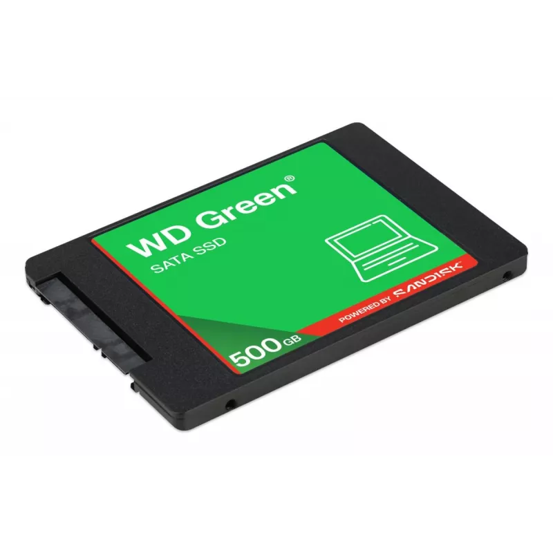 WESTERN DIGITAL SSD - WD Grün - 500GB - SATA 6Gb/s - 2,5 Zoll/7 mm Gehäuse