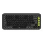 Logitech POP Icon Keys Tastatur Universal Bluetooth QWERTY US International Graphite Grün