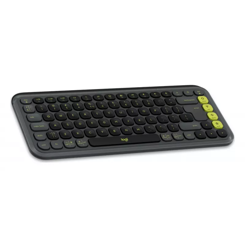 Logitech POP Icon Keys Tastatur Universal Bluetooth QWERTY US International Graphite Grün