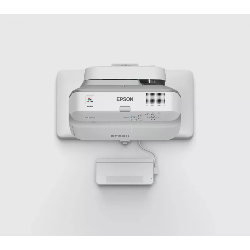 Epson EB-695Wi Ultra-Kurzdistanzprojektor 3500 ANSI Lumen 3LCD WXGA (1280x800) Weiß, Grau