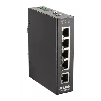 D-Link 5-Port Unmanaged Industrial Switch mit 5 x 10/100 BaseT(X) Ports