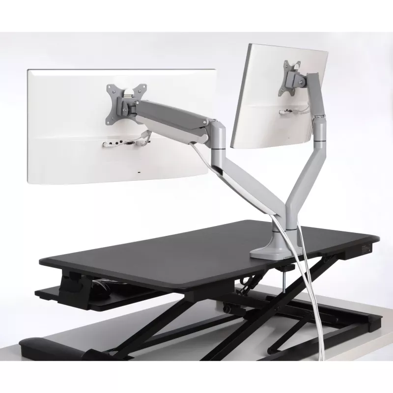 Kensington SmartFit One-Touch höhenverstellbarer Dual-Monitorarm