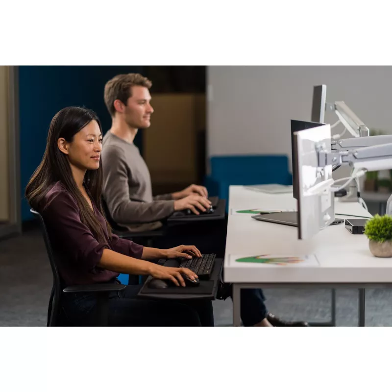 Kensington SmartFit One-Touch höhenverstellbarer Dual-Monitorarm