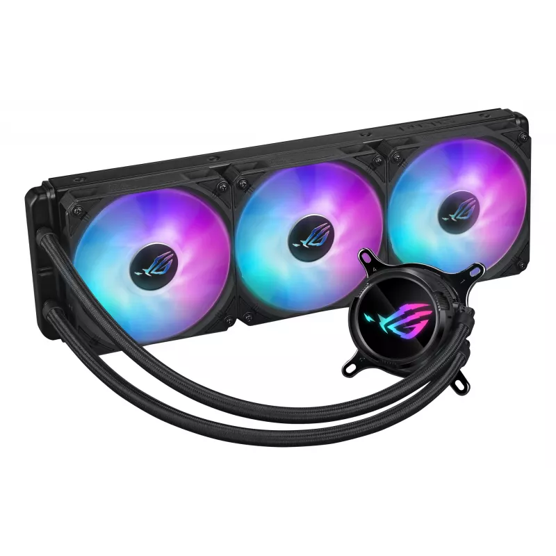 ASUS ROG Strix LC III 360 ARGB Prozessor-Flüssigkeitskühlsatz 12 cm Schwarz