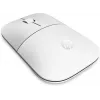 HP Z3700 Keramik Weiß Funkmaus, beidhändig, optisch, RF Wireless, 1200 DPI, Silber, Weiß