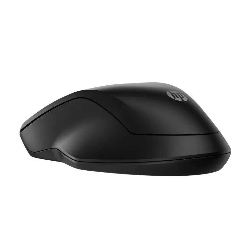 HP 255 Dual Wireless Mouse, beidhändig, optisch, RF Wireless + Bluetooth, 1600 DPI, Schwarz