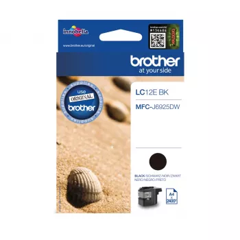 Brother LC12EBK Tintenpatrone 1 St. Original Schwarz