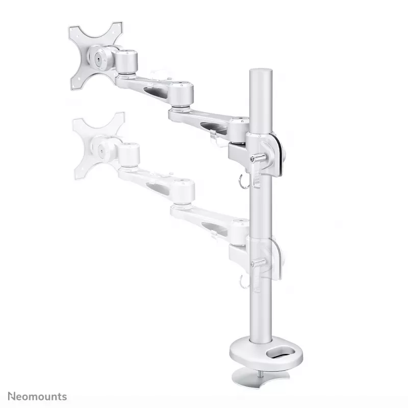 Neomounts FPMA-D935G Monitorarm 10-30 Zoll, Tischdurchführung, 10 kg, 25,4 cm (10 Zoll), 76,2 cm (30 Zoll), 100 x 100 mm, Silber