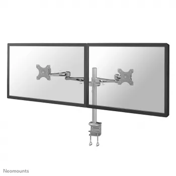 Neomounts FPMA-D935D Monitorarm 14-27 Zoll, Klemme, 6 kg, 35,6 cm (14 Zoll), 68,6 cm (27 Zoll), 100 x 100 mm, Silber