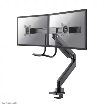 Neomounts NM-D775DXBLACK Monitorarm 10-32 Zoll - Gasfeder - Topfix - 180°-Stopp