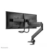 Neomounts NM-D775DXBLACK Monitorarm 10-32 Zoll - Gasfeder - Topfix - 180°-Stopp