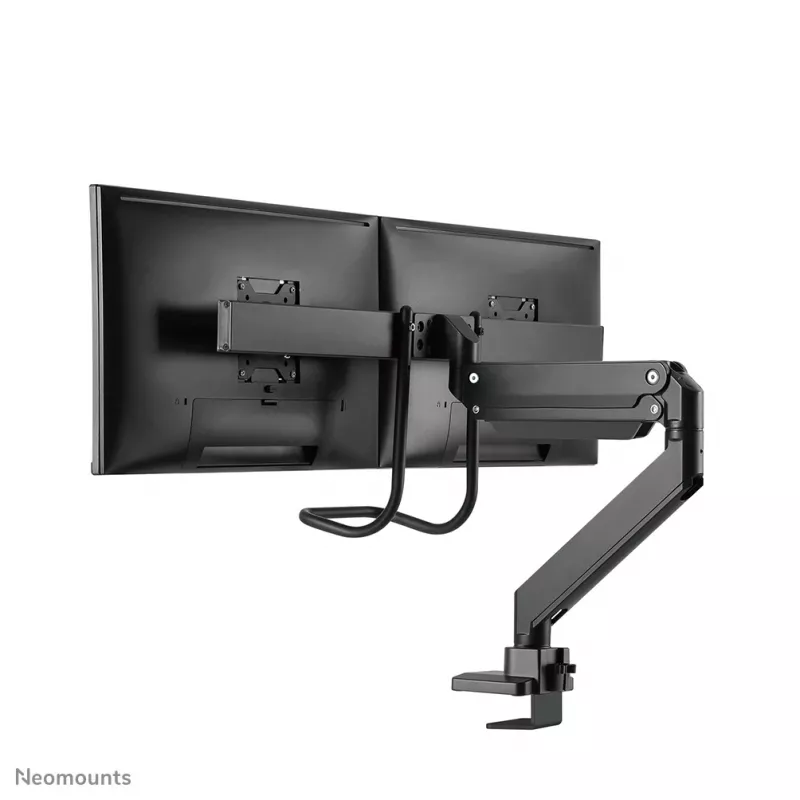Neomounts NM-D775DXBLACK Monitorarm 10-32 Zoll - Gasfeder - Topfix - 180°-Stopp