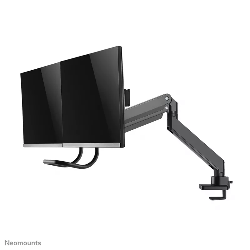 Neomounts NM-D775DXBLACK Monitorarm 10-32 Zoll - Gasfeder - Topfix - 180°-Stopp